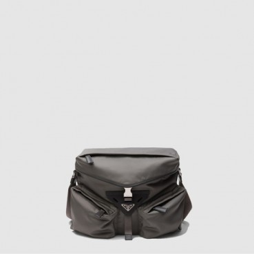 프라다 남성 리나일론 메신저 백 2VD062 - Prada Mens Gray Shoulder Bag 