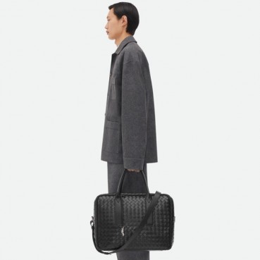 보테가베네타 남성 블랙 서류가방 - Bottega Veneta Mens Black Business Bag 