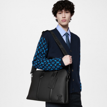 루이비통 남성 블랙 서류가방 M59159 - Louis vuitton Mens Black Tote Bag 