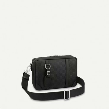 루이비통 남성 메신저 N45286 - Louis vuitton Mens Black Cross Bag 