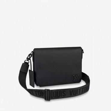 루이비통 남성 메신저 M57080 - Louis vuitton Mens Black Cross Bag 