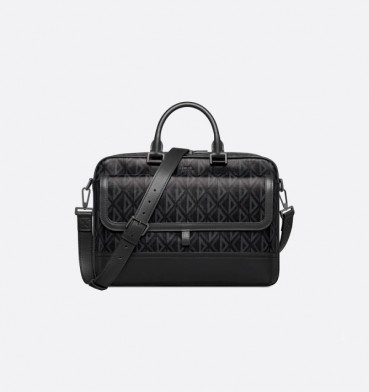디올 남성 블랙 서류가방 - Dior Mens Business Bag 