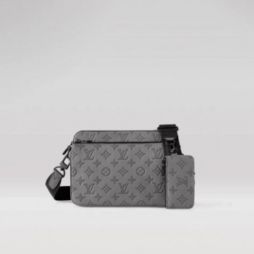 루이비통 남성 그레이 메신저백 - Louis vuitton Mens Gray Cross Bag 