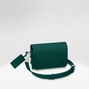 루이비통 남성 그린 메신저백 - Louis vuitton Mens Green Cross Bag 