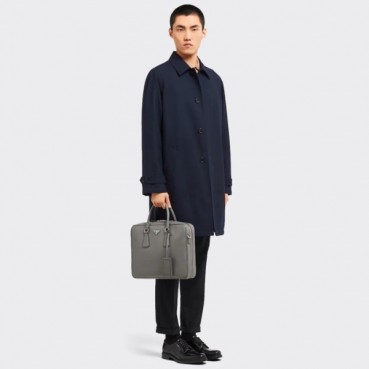 프라다 남성 그레이 서류가방 - Prada Mens Gray Tote Bag 