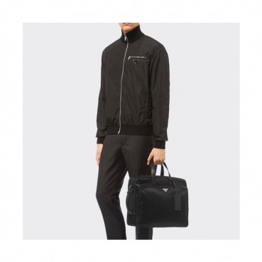 프라다 남성 블랙 서류가방 - Prada Mens Black Tote Bag 