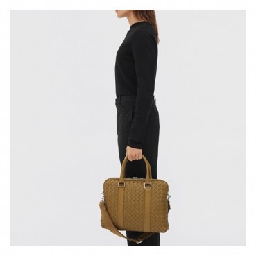 보테가베네타 남/녀 카멜 서류가방 - Bottega Veneta Unisex Camel Tote Bag 