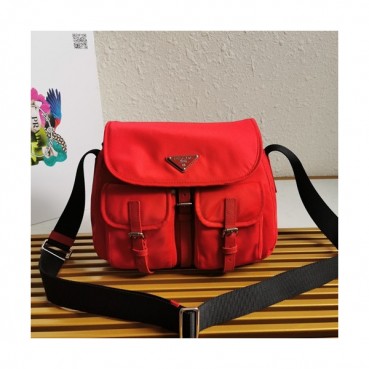 Prada 2020 Nylon Messenger Shoulder Bag,30CM - 프라다 2020 나일론 남여공용 메신저 숄더백,1BD225