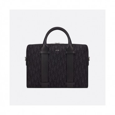 Dior 2020 Oblique Mens Business Bag ,38CM - 디올 2020 오블리크 남성용 서류가방,DIOB0555 ,38cm,블랙
