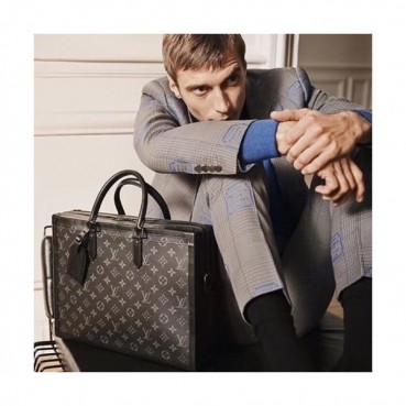 Louis Vuitton 2020 Soft Trunk Mens Business,38cm - 루이비통 2020 소프트 트렁크 남성용 서류가방 M44952,LOUB2082 ,38cm,블랙