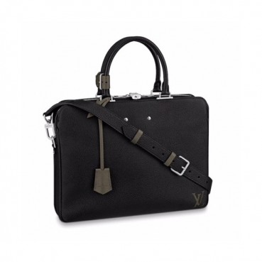 Louis Vuitton 2019 Armand Briefcase Mens Business,38cm - 루이비통 2019 아르망 브리프 케이스 남성용 서류가방 M55227,LOUB1799 ,38cm,블랙