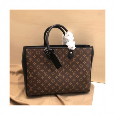 Louis Vuitton 2019 Mens Business,42cm - 루이비통 2019 남성용 서류가방 M55185,LOUB1796 ,38cm,브라운
