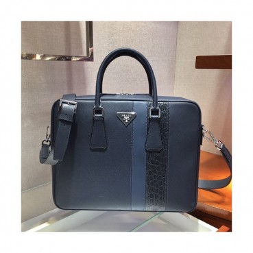 Prada 2019 Mens Business Bag,36CM - 프라다 2019 남성용 서류가방 2VE011