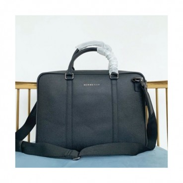 Burberry 2019 Leather Mens Business Bag ,37CM - 버버리 2019 레더 남성용 서류가방,BURB0412,37cm,블랙