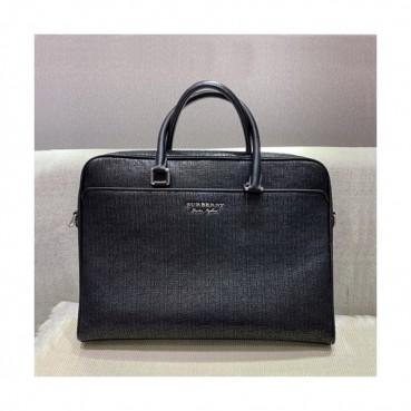 Burberry 2019 TB Leather Mens Business Bag ,37CM - 버버리 2019 TB 레더 남성용 서류가방,BURB0392,37cm,블랙