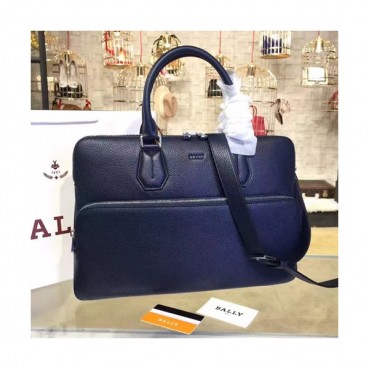 Bally 2019 Leather  Mens Business,40cm  - 발리 2019 레더 남성용 서류가방, BALB0111,40cm,네이비