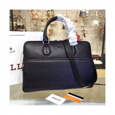 Bally 2019 Leather  Mens Business,40cm  - 발리 2019 레더 남성용 서류가방, BALB0110,40cm,블랙