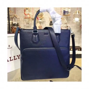Bally 2019 Leather  Mens Business,36cm  - 발리 2019 레더 남성용 서류가방, BALB0109,36cm,네이비