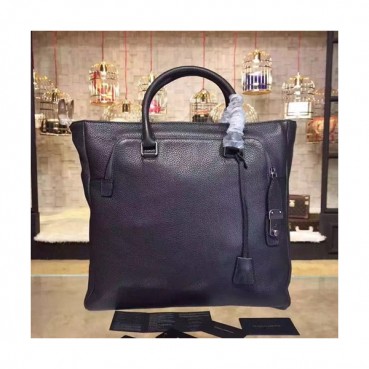 Dolce&Gabbana 2019 Leather Mens Business Bag,37CM - 돌체 앤 가바나 2019 레더 남성용 서류가방 DGB0219,37cm,다크차콜