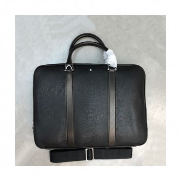 Mont Blanc 2019 Mens Business Bag,38CM - 몽블랑 2019 남성용 서류가방 MBB0002 ,38CM,블랙