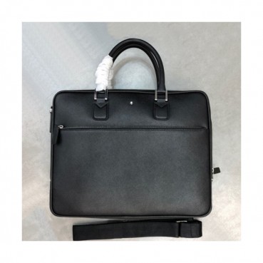 Mont Blanc 2019 Mens Business Bag,38CM - 몽블랑 2019 남성용 서류가방 MBB0001 ,38CM,블랙