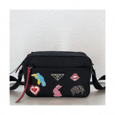 Prada 2019 Nylon Messenger Shoulder Bag,24.5CM - 프라다 2019 나일론 남여공용 메신저 숄더백,1BC167
