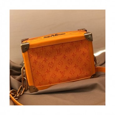 Louis Vuitton MonogramMessenger Box Shoulder Bag,25cm - 루이비통 모노그램 메신저 박스 숄더백 M44427,LOUB1399,25cm,오렌지옐로우