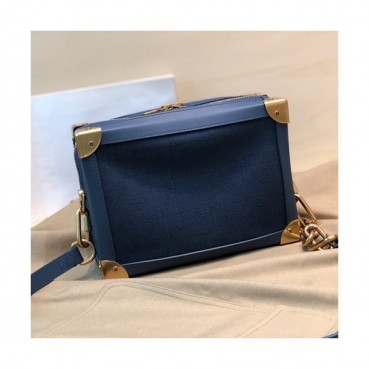 Louis Vuitton MonogramMessenger Box Shoulder Bag,25cm - 루이비통 모노그램 메신저 박스 숄더백 M44427,LOUB1286,25cm,블루
