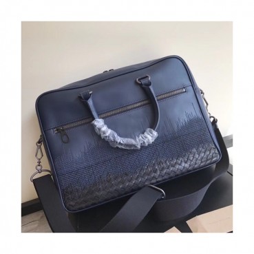 Bottega Veneta 2019 Leather Mens Business ,36cm - 보테가 베네타 2019 레더 남성용 서류가방,477029,BVB0207,36cm,네이비