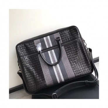 Bottega Veneta 2019 Leather Mens Business ,42cm - 보테가 베네타 2019 레더 남성용 서류가방,429044,BVB0205,42cm,블랙