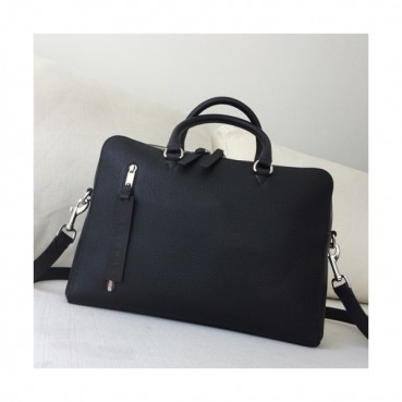 [소장가치 200%]Burberry 2019 Leather Mens Business ,37CM - 버버리 2019 레더 남성용 서류가방,BURB0249,37cm,블랙