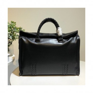 Bottega Veneta Leather Black Mens Business ,41cm - 보테가 베네타 레더 블랙 남성용 서류가방,BVB0146,41cm