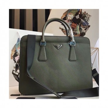 Prada Saffiano Mens Business Bag,36CM - 프라다 사피아노 남성용 서류가방 2VE366