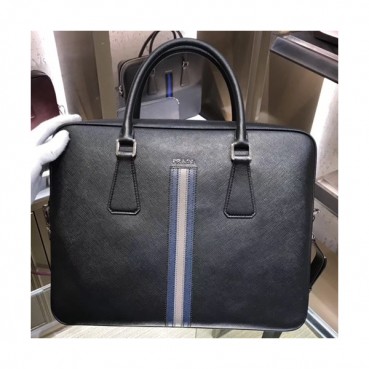 Prada Saffiano Mens Business Bag ,36CM - 프라다 사피아노  남성용 서류가방 2VE363