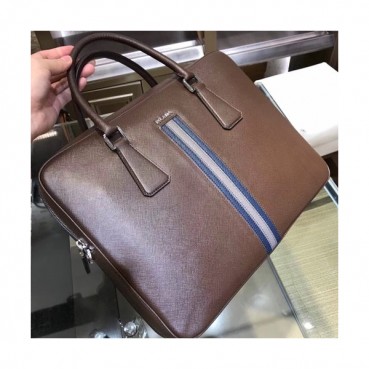 Prada Saffiano Mens Business Bag ,36CM - 프라다 사피아노  남성용 서류가방 2VE363