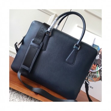 Prada Saffiano Mens Business Bag ,36CM - 프라다 사피아노  남성용 서류가방 2VE363