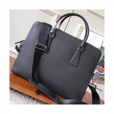 Prada Saffiano Mens Business Bag ,36CM - 프라다 사피아노  남성용 서류가방 2VE363