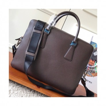 Prada Saffiano Mens Business Bag ,36CM - 프라다 사피아노  남성용 서류가방 2VE363