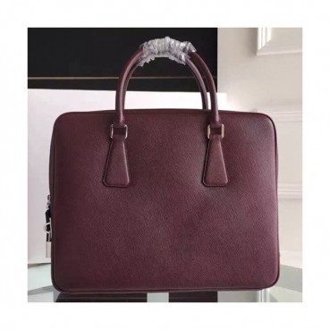 Prada Saffiano Mens Business Bag ,36CM - 프라다 사피아노  남성용 서류가방 2VE363