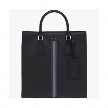 Prada Saffiano Mens Business Bag ,34CM - 프라다 사피아노 남성용 서류가방 V1016R