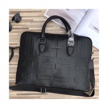 Burberry Leather Mens Business ,38CM - 버버리 레더 남성용 서류가방,BURB0071 ,38cm,블랙