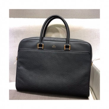 Gucci Leather Mens Business ,37CM - 구찌 레더 남성용 서류가방,GUB0185 ,37cm,블랙