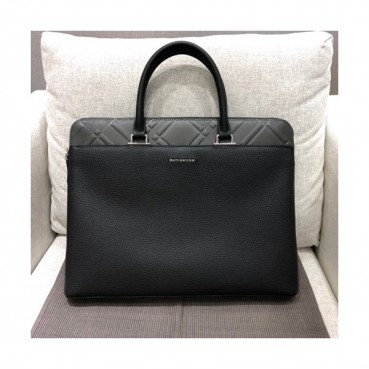 Burberry Leather Mens Business ,38CM - 버버리 레더 남성용 서류가방,BURB0044 ,38cm,블랙