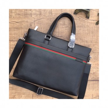 Gucci Leather Mens Business ,39CM - 구찌 레더 남성용 서류가방,GUB0180 ,39cm,블랙