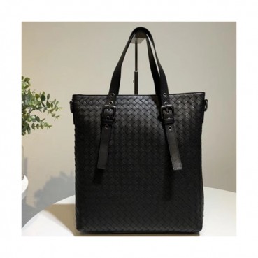 Bottega Veneta Leather Black Mens Business ,30cm - 보테가 베네타 레더 블랙 남성용 서류가방,BVB0088,30cm