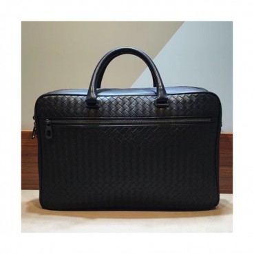 Bottega Veneta Leather Black Mens Business ,42cm - 보테가 베네타 레더 블랙 남성용 서류가방 BVB0079,42cm