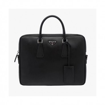 Prada Saffiano Mens Business Bag,36CM - 프라다 사피아노  남성용 서류가방 2VE368