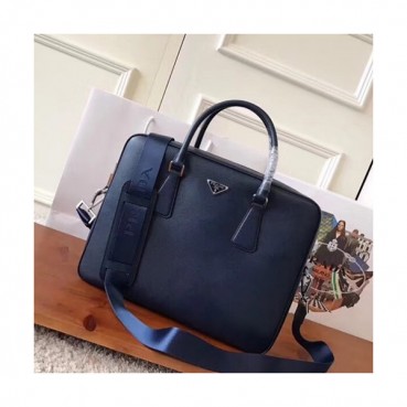 Prada Saffiano Mens Business Bag,36CM - 프라다 사피아노  남성용 서류가방 2VE891