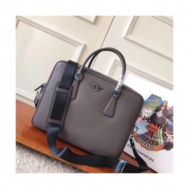 Prada Saffiano Mens Business Bag,36CM - 프라다 사피아노  남성용 서류가방 2VE891