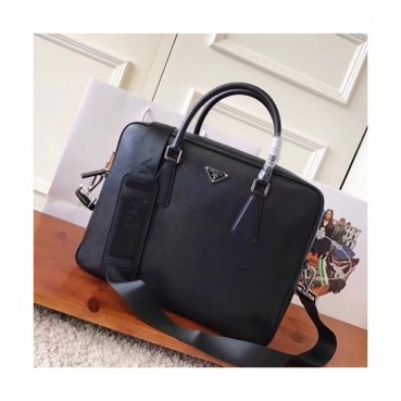 Prada Saffiano Mens Business Bag,36CM - 프라다 사피아노  남성용 서류가방 2VE891